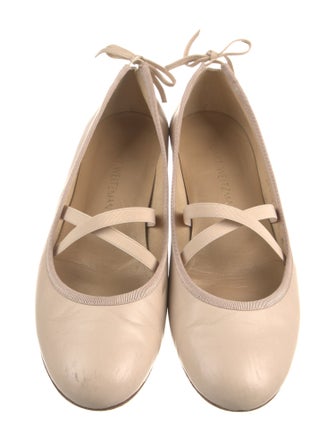 Stuart Weitzman Leather Ballet Flats