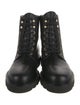 Stuart Weitzman Leather Combat Boots