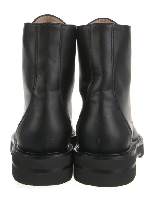 Stuart Weitzman Leather Combat Boots