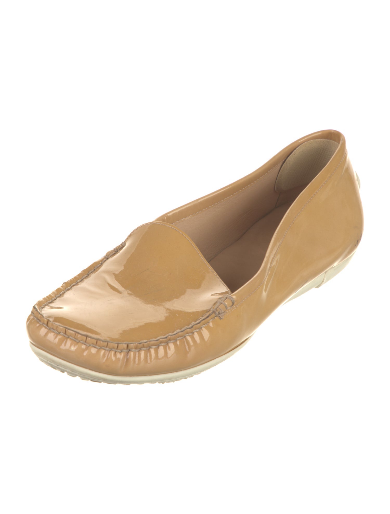 Stuart Weitzman Patent Leather Loafers