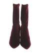 Stuart Weitzman Velvet Sock Boots