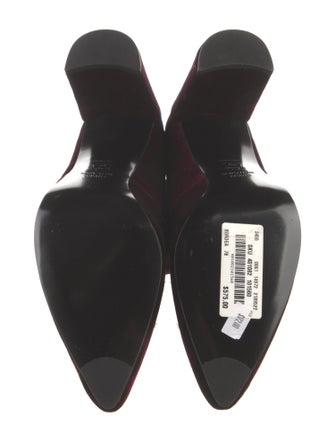 Stuart Weitzman Velvet Sock Boots