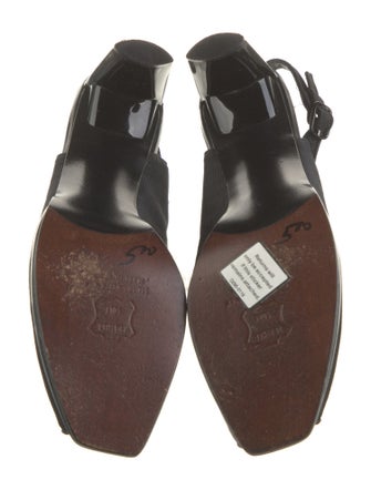 Stuart Weitzman Leather Slingback Pumps