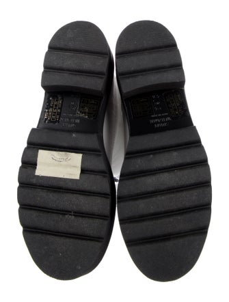 Stuart Weitzman Leather Combat Boots