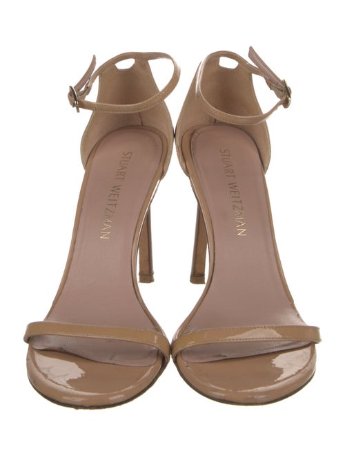 Stuart Weitzman Patent Leather Sandals