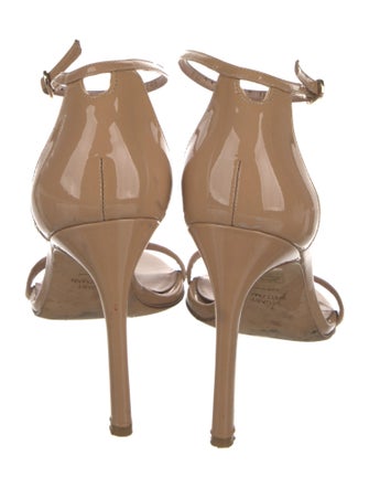 Stuart Weitzman Patent Leather Sandals