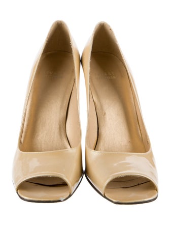 Stuart Weitzman Patent Leather Sandals