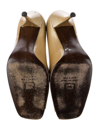 Stuart Weitzman Patent Leather Sandals