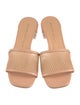 Stuart Weitzman Leather Slides