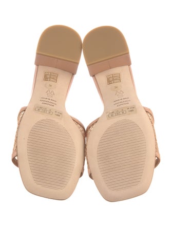 Stuart Weitzman Leather Slides