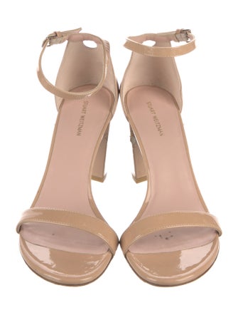 Stuart Weitzman Patent Leather Sandals