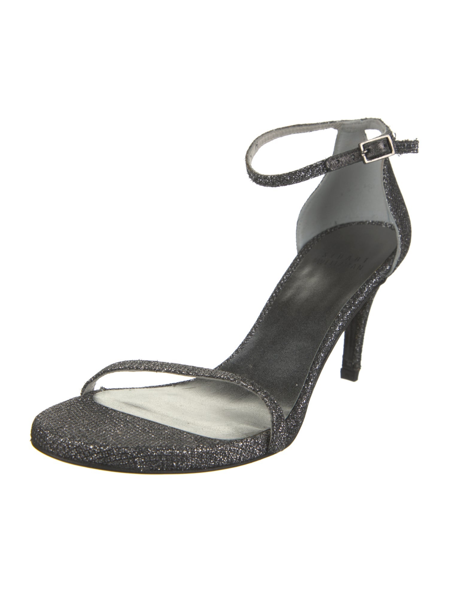 Stuart Weitzman Glitter Accents Sandals