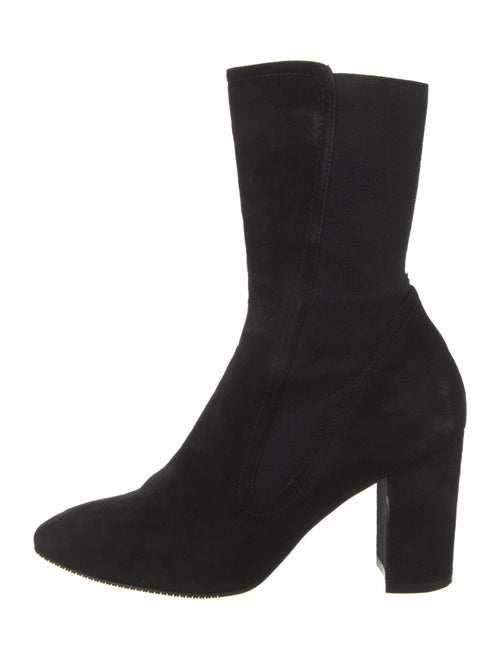 Stuart Weitzman Suede Sock Boots