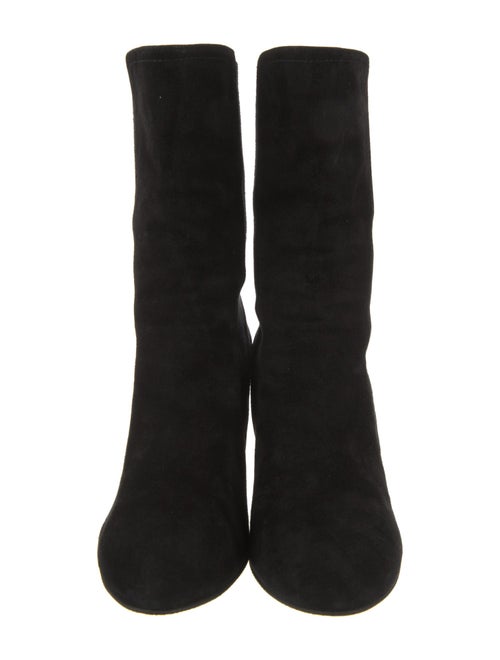 Stuart Weitzman Suede Sock Boots