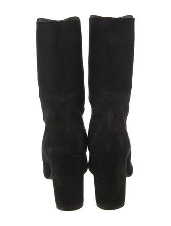 Stuart Weitzman Suede Sock Boots