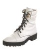 Stuart Weitzman Leather Combat Boots