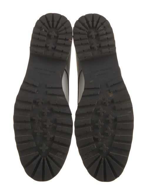 Stuart Weitzman Leather Combat Boots