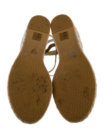 Stuart Weitzman Leather Espadrilles