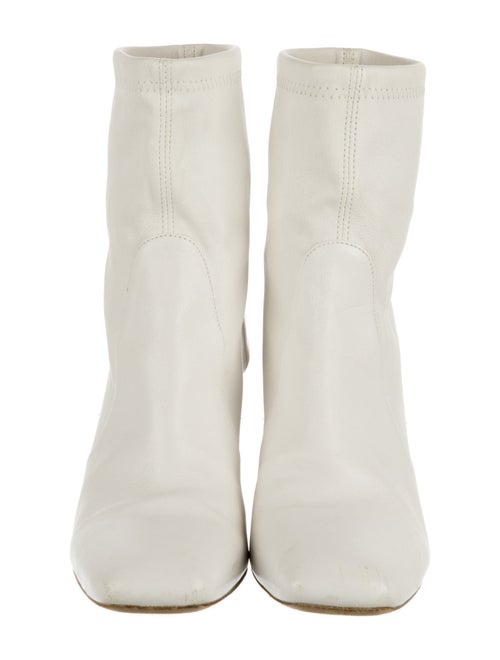 Stuart Weitzman Leather Sock Boots