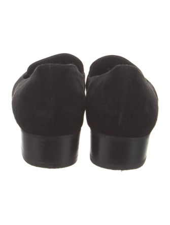 Stuart Weitzman Suede Studded Accents Pumps