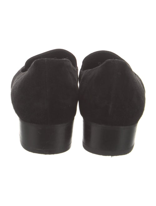 Stuart Weitzman Suede Studded Accents Pumps