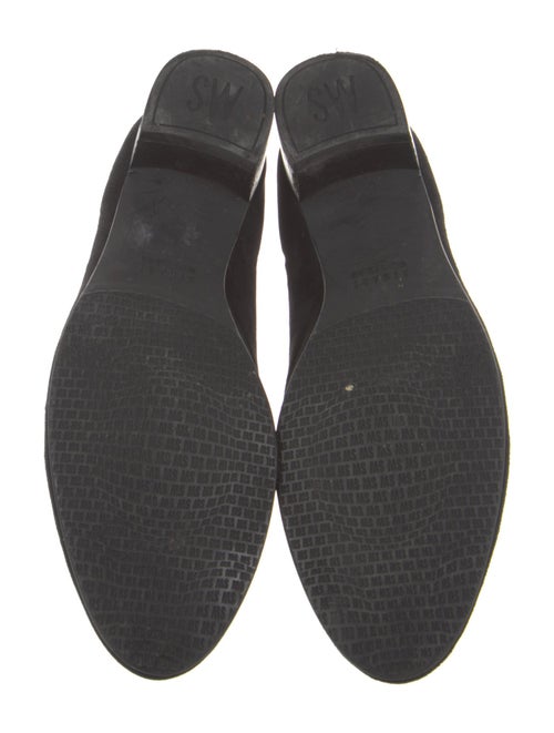 Stuart Weitzman Suede Studded Accents Pumps