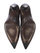 Stuart Weitzman Leather Animal Print Pumps
