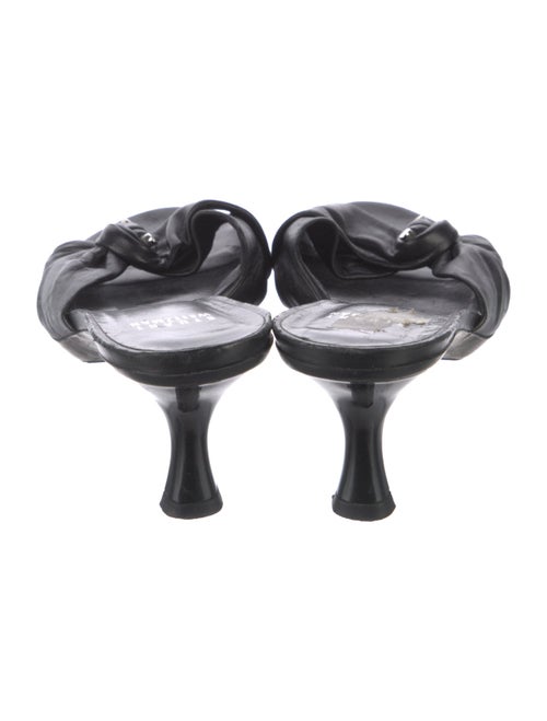 Stuart Weitzman Leather Slides