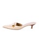 Stuart Weitzman Leather Mules
