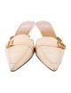 Stuart Weitzman Leather Mules