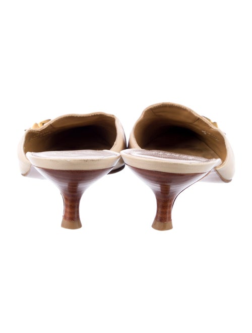 Stuart Weitzman Leather Mules