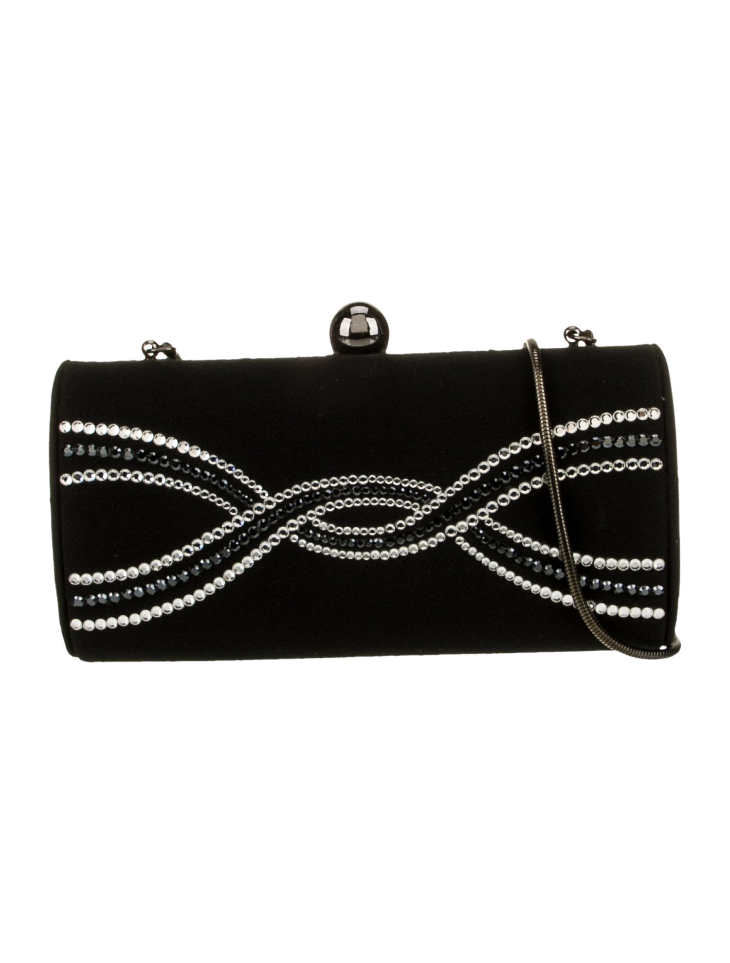 Stuart Weitzman Satin Minaudière