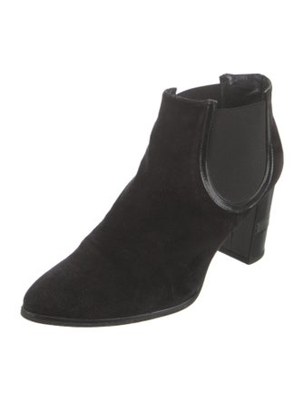 Stuart Weitzman Suede Chelsea Boots