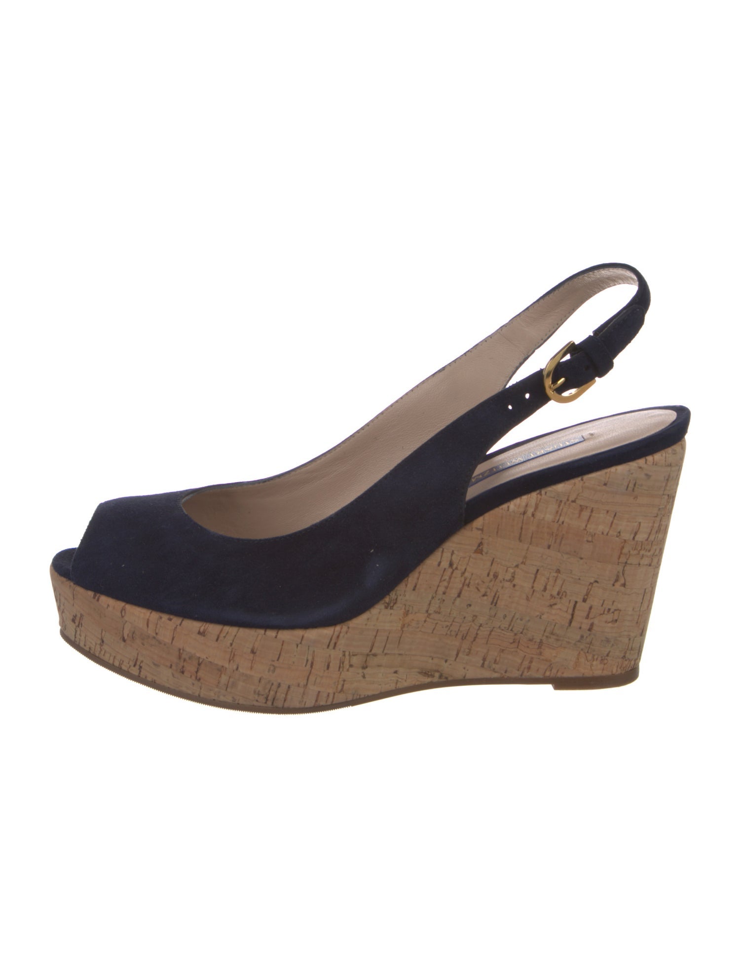 Stuart Weitzman Suede Slingback Pumps