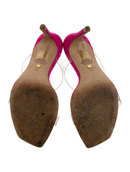 Stuart Weitzman Suede Slides