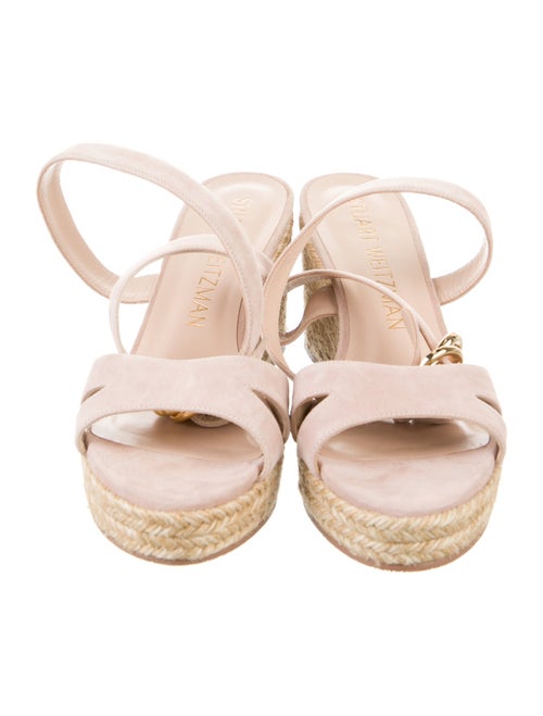 Stuart Weitzman Suede Espadrilles