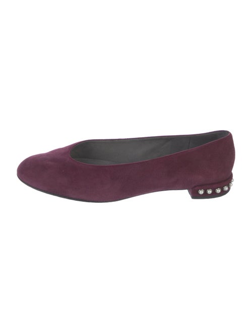 Stuart Weitzman Suede Flats