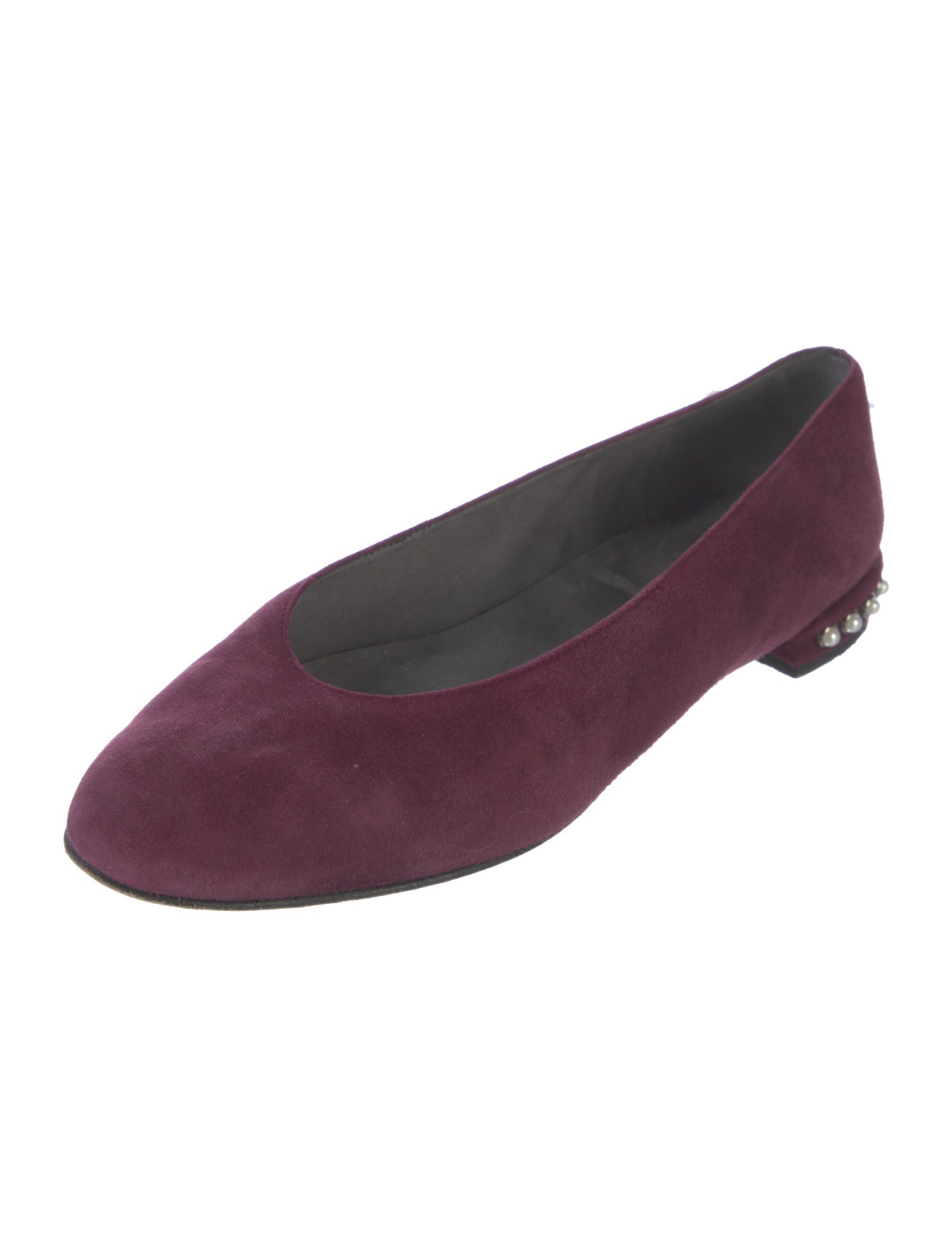 Stuart Weitzman Suede Flats