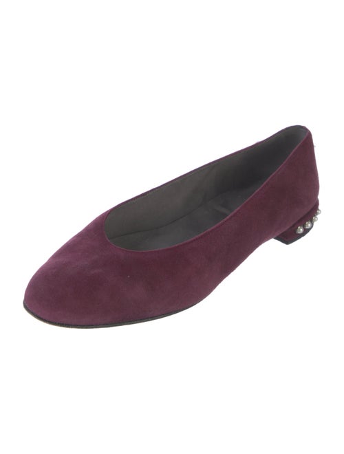 Stuart Weitzman Suede Flats