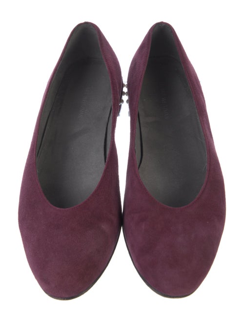 Stuart Weitzman Suede Flats