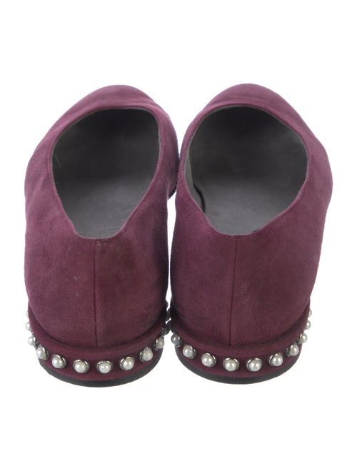 Stuart Weitzman Suede Flats