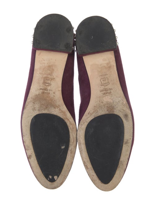 Stuart Weitzman Suede Flats