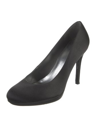 Stuart Weitzman Satin Pumps
