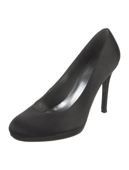 Stuart Weitzman Satin Pumps