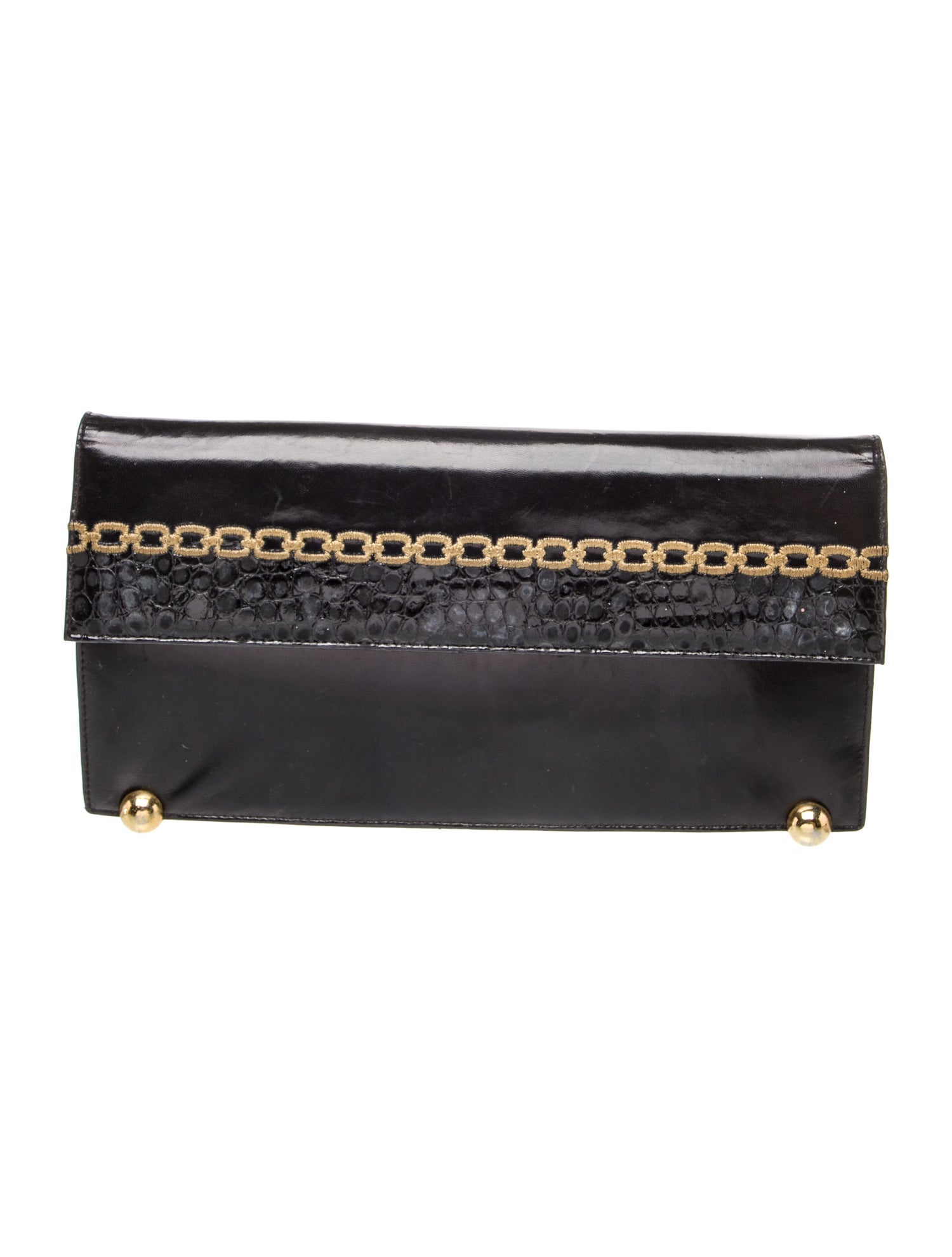 Stuart Weitzman Leather Clutch