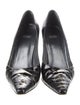 Stuart Weitzman Patent Leather Animal Print Pumps