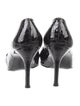 Stuart Weitzman Patent Leather Animal Print Pumps