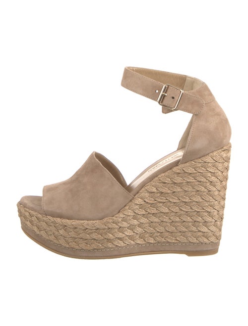 Stuart Weitzman Suede Espadrilles