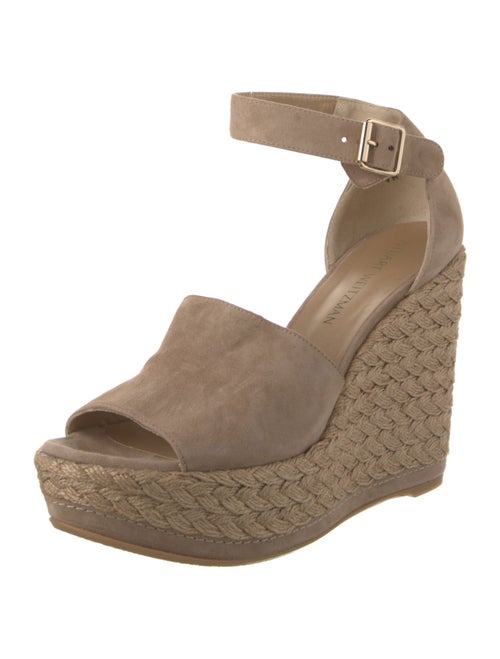 Stuart Weitzman Suede Espadrilles