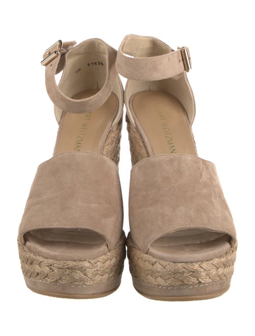 Stuart Weitzman Suede Espadrilles